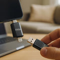 96 Pieces Lightning to USB OTG Adapters for Mobile - Black