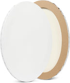 96 Pieces Canvas Ovals (40cm x 30cm for Painting – Art Supplies – Artist Canvas Board)