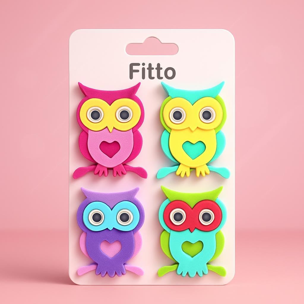 144 Pieces Owl Series Craft Stickers (17.7x11.2cm - DIY Art Decorative Set)