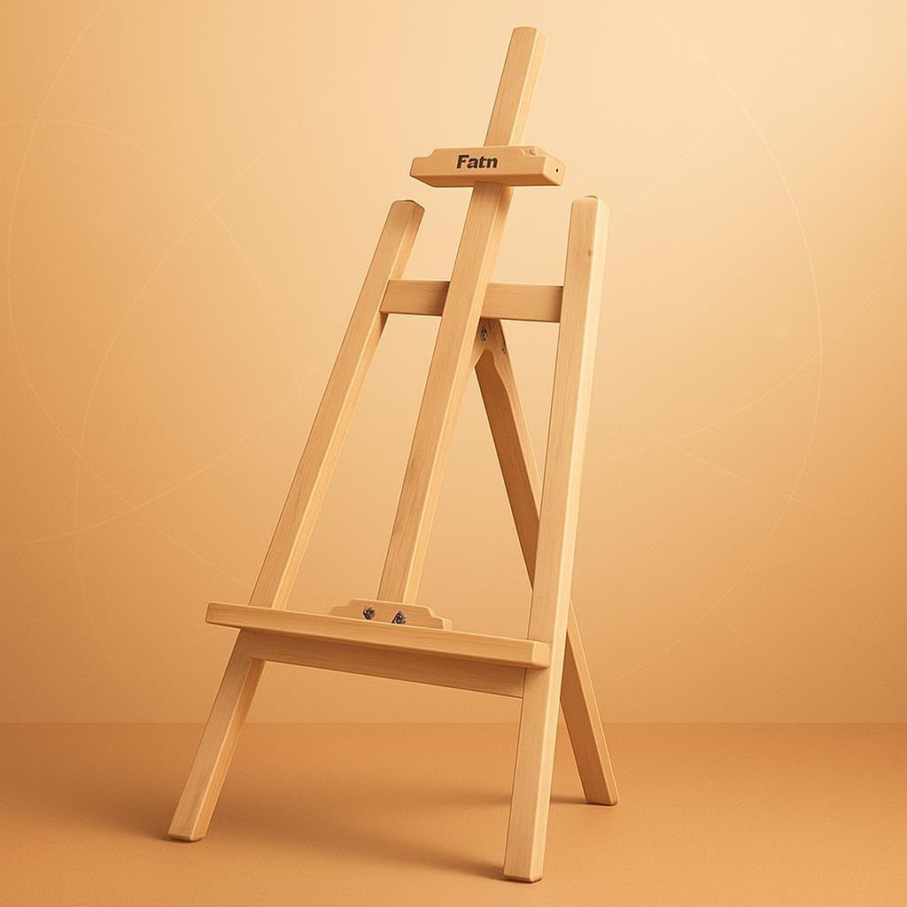 60 Pieces 150cm Wooden Display Stand Artist Easels for Drawing & Painting