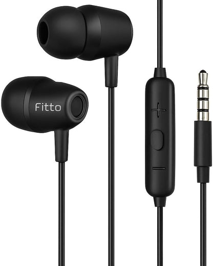 3.5mm In-Ear Earphones with Woofer, Microphone & Controller for Android & Computer