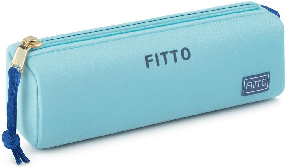 Sky Blue Pencil Pouch, 20x4x3cm, Stationery Organizer
