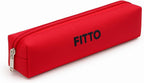144 Pieces Red Pencil Cases (21x3x3cm Stationery Organizer)