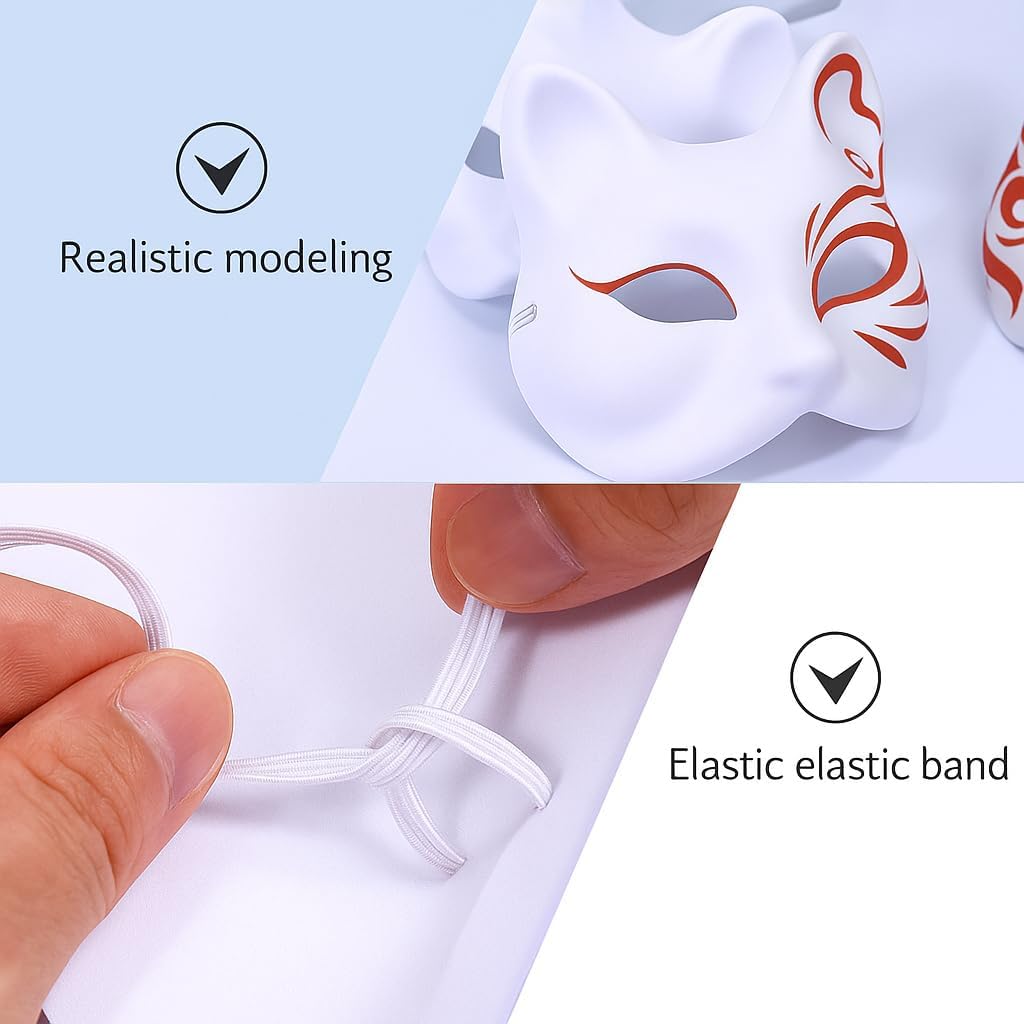 144 Pieces Painting Masks (17cm x 18cm White – Reusable Protective Mask for Painting and DIY Projects)
