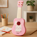 96 Pieces Plastic Cartoon Rabbit Mini Guitar Toys (Toddler Musical Instrument for Boys & Girls – Early Education – Kids Learning Music)