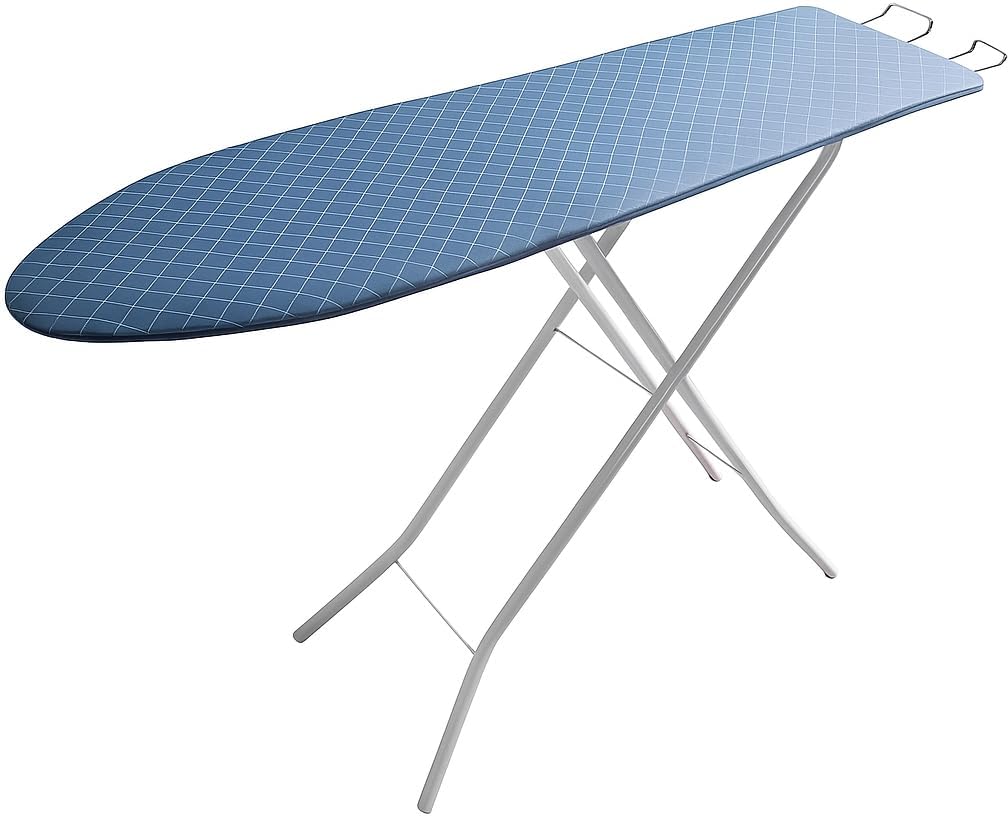 72 Pieces Large Folding Ironing Boards with Adjustable Height (Non-Slip Surface – Steam Iron Rest – Retractable Legs – and Heat-Resistant Cover – 36 x 12 Inch – Portable and Durable – Assorted Colors)