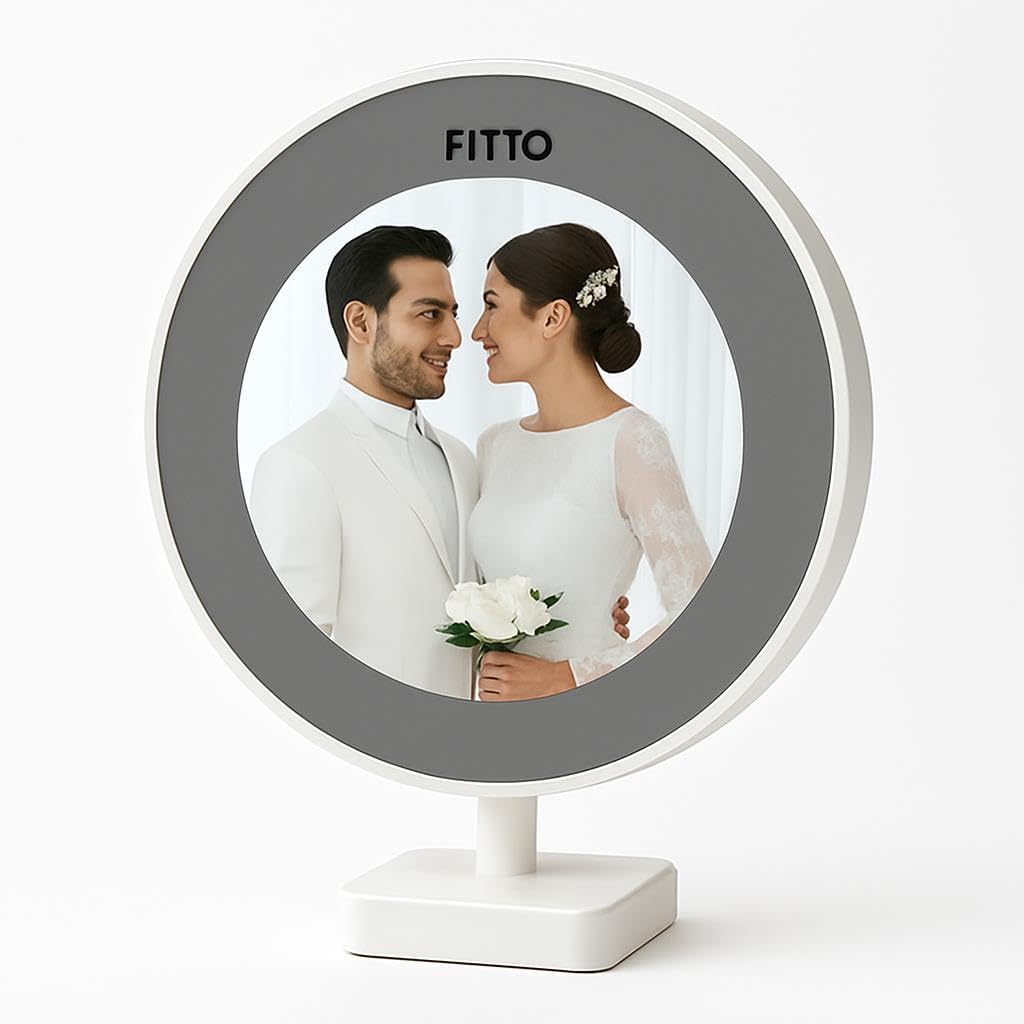 Enchanting Magic Mirror Photo Frame 25x25cm – Decorative Home Wall Art