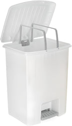 72 Pieces 8L Buckets with Soft-Close Lid | Stylish and Durable Plastic Bucket for Kitchen (Bathroom – Office | Removable Inner Bucket | Compact Size Waste Basket)