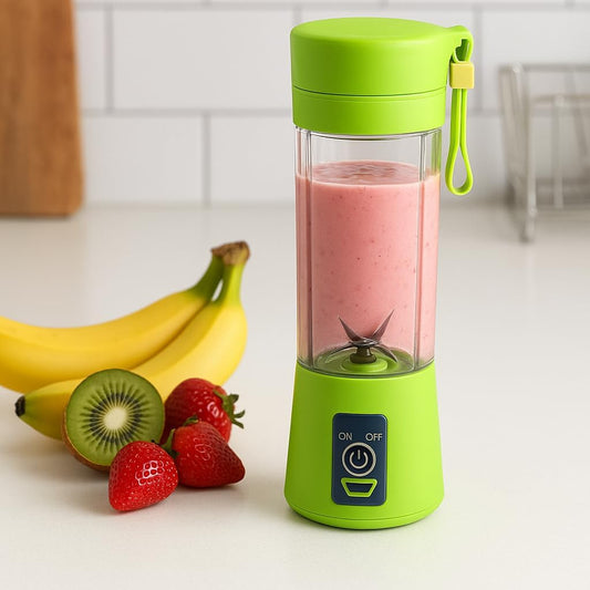 Rechargeable Battery Juicer Blender - Portable, Cordless, Multi-Color - Ideal for Smoothies, Juices, and Shakes - USB Rechargeable, Compact Design for Home & Travel