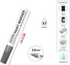 120 Pieces Paint Markers (14.5 cm Gray 3 mm Tip for Art – Craft – DIY Projects)