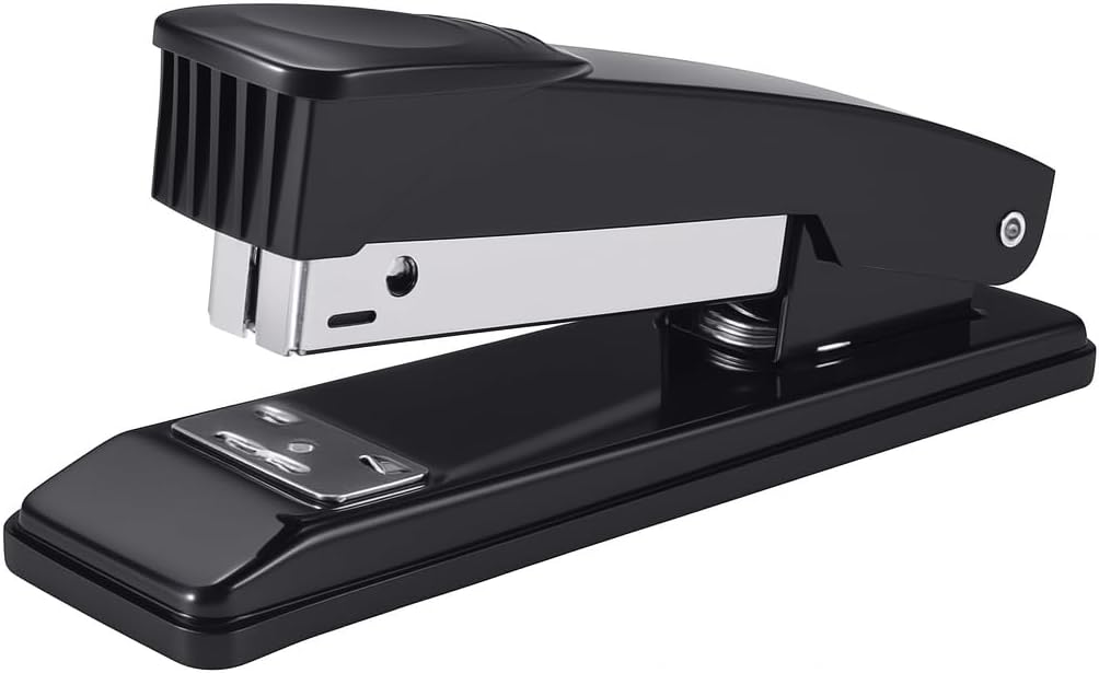 120 Pieces Classic Staplers (Black – 20-Sheet Capacity – Full-Strip Metal Stapler for Office – School – and Home Use – Heavy Duty – 24/6 and 26/6 Compatible – Durable Desk Stapler for Paper and Documents)
