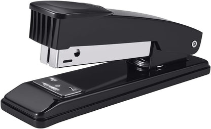 Classic Stapler, Black – 20-Sheet Capacity, Full-Strip Metal Stapler for Office, School, and Home Use – Heavy Duty, 24/6 and 26/6 Compatible – Durable Desk Stapler for Paper and Documents