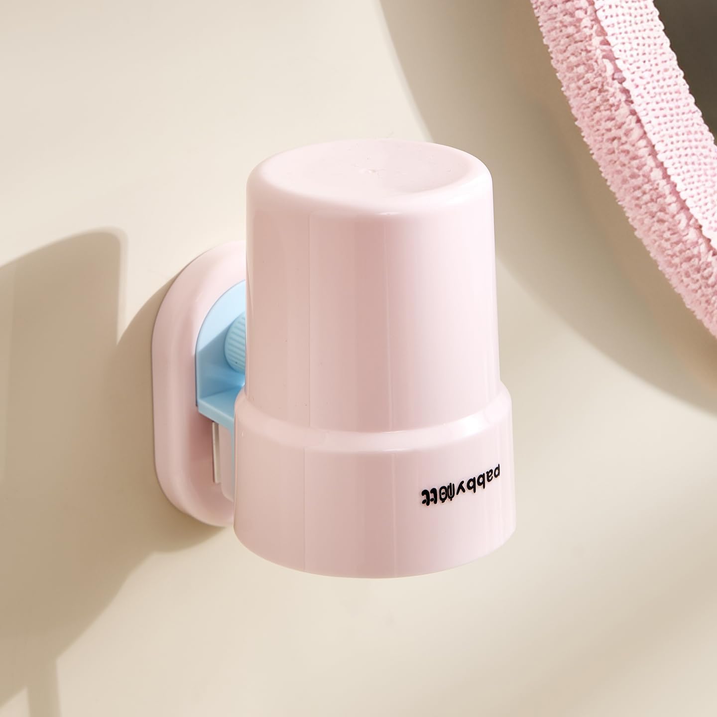 Suction Cup Toothbrush holder - Pink