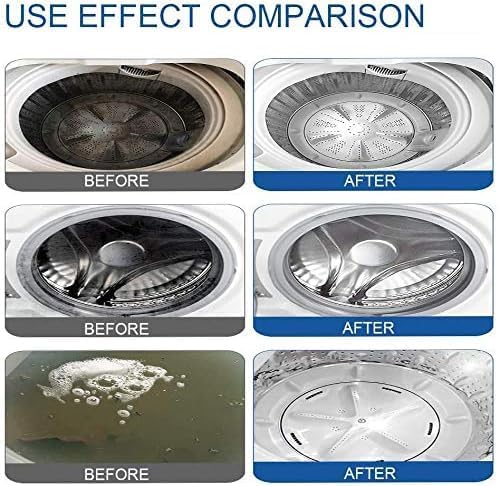 96 Pieces Washing Machine Cleaners (12 Deep Cleaning Tablets – Front and Top Load)