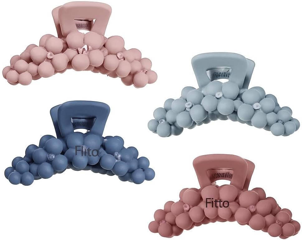 96 Pieces Multicoloured Hair Clips for Women (Pack of 4 – Assorted Colors)