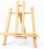 120 Pieces 30cm Wooden Tabletop Display Stand Artist Easels