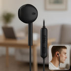 120 Pieces 3.5mm In-Ear Earphones with Microphone and Controller for Android and Computer