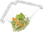 240 Pieces Sink Strainer Net Holders (Adjustable Design – White)
