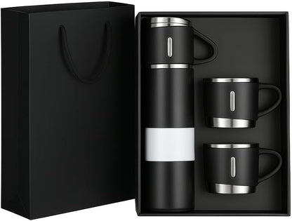 500ML Vacuum Flask Stainless Steel Water Bottle with Gift Box | Insulated Coffee Tumbler for Hot & Cold Drinks | Travel Mug for Office, Home, and Outdoors | Leakproof & Durable