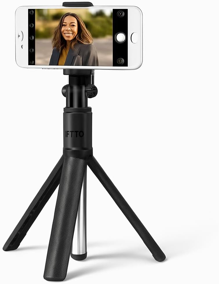 96 Pieces Selfie Sticks with Large Reinforced Tripod Stand for Smartphones and Cameras