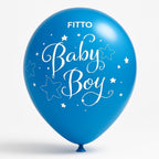240 Pieces Baby Boy Balloons (12 Inch 12 Pieces Per Card – Party – Birthday – Kids Room Decor)