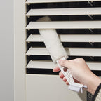 144 Pieces Air Conditioning Gap Brushes (Ultrafine Fiber Cleaning Tool – White)
