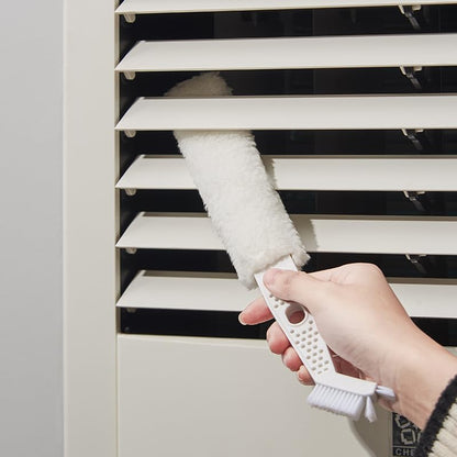 Air Conditioning Gap Brush – Ultrafine Fiber Cleaning Tool – White