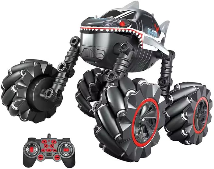 48 Pieces Remote Control Shark Trucks with Roller Tires - Rechargeable Battery (Powerful Motor – Advanced Remote Control System)