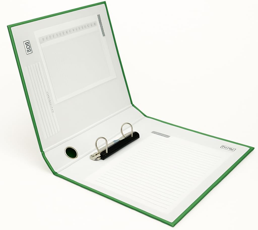 120 Pieces Level Files with 2 Holes (34cm x 25cm – Green for Precision Leveling)