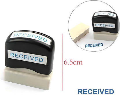 Black Cover Stamp 6.5cm for Office, Document, and Art Marking