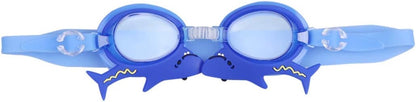 Swimming Goggles with Ear Plugs Blue – Anti-Fog UV Protection Swim Glasses for Adults and Kids
