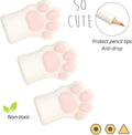 144 Pieces Cat Foot Pencil Caps 3 Sets (2.5x3.8cm – Pencil Tip Protectors)