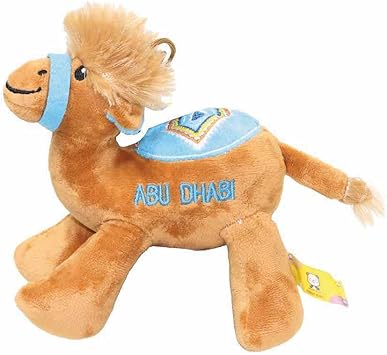 FITTO Camel Stuffed Plush Toy – Soft and Cuddly Camel Teddy for Kids, Babies, Durable Cotton Design, Ideal for Playtime, Room Décor, and Collectible Plush Toy Gift