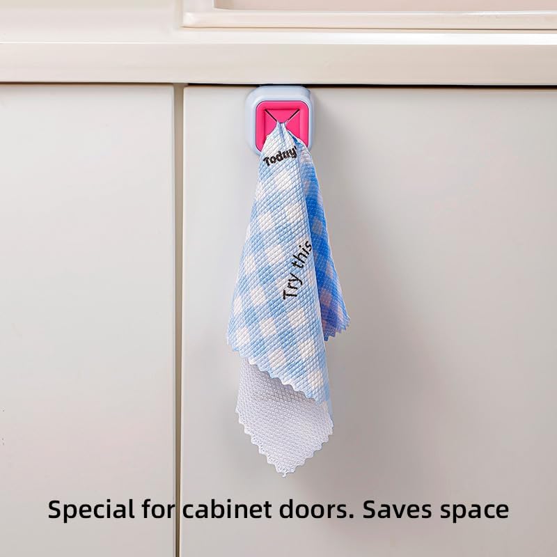 Towel Plug – Compact Design in Rose Red & Black – Lightweight PP + PVC Material, Pack of 1