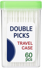 144 Pieces Double Toothpicks 60Pcs/Cards (Toothpick Set for Dining – Serving – and Events)