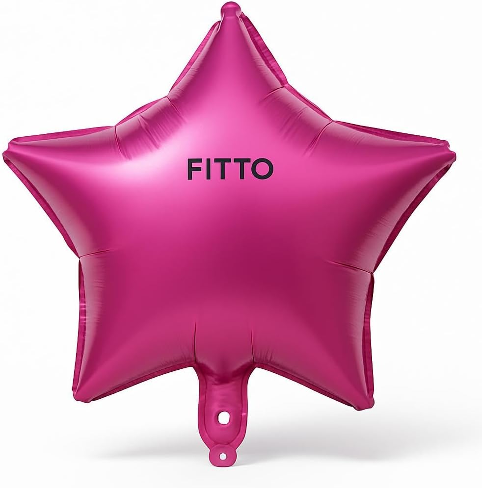 18 Inch PinkStar Aluminum Foil Balloon – Party Decoration, Celebration, Birthday, Anniversary, Event Decor
