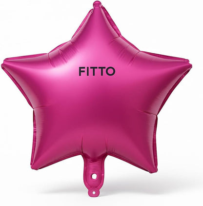 18 Inch PinkStar Aluminum Foil Balloon – Party Decoration, Celebration, Birthday, Anniversary, Event Decor