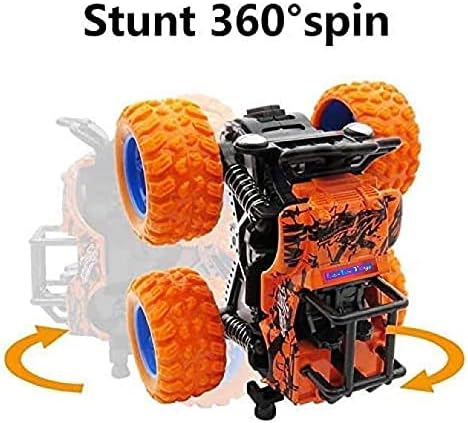 96 Pieces 4pc Big Wheel Monster Car Toys for Kids (1:36 Scale – 4x4 Off-Road Remote Control Vehicles – Durable Plastic – Perfect for Boys & Girls – Gift for Toddlers & Children)