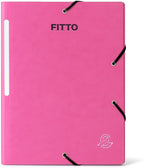 96 Pieces Card Board Folders for A4 Sheets (34x26cm Pink Office Organizer)