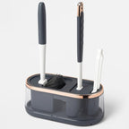72 Pieces Toilet Brush 3 in 1 Sets with Holder (Bathroom Cleaning Tool – Silicone Bristles – Deep Clean – Compact Design)
