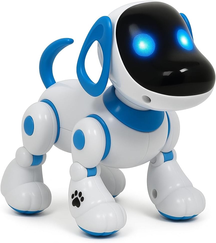 72 Pieces Electric Robot Dogs with Intelligent Sensors (Music and Lights)