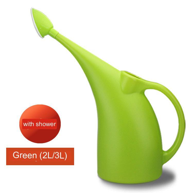 Eco-Friendly Water-Saving Garden Watering Can - Orange & Green