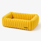 48 Pieces Plush Pet Bed - Beige -s (63x53x18cm)