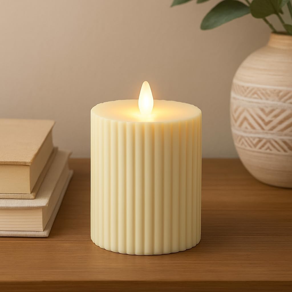 120 Pieces 7.5x10cm Warm Plastic LED Candles (Realistic Flickering Flame – Battery Operated – Indoor Outdoor Décor – Wedding & Event Ambiance)