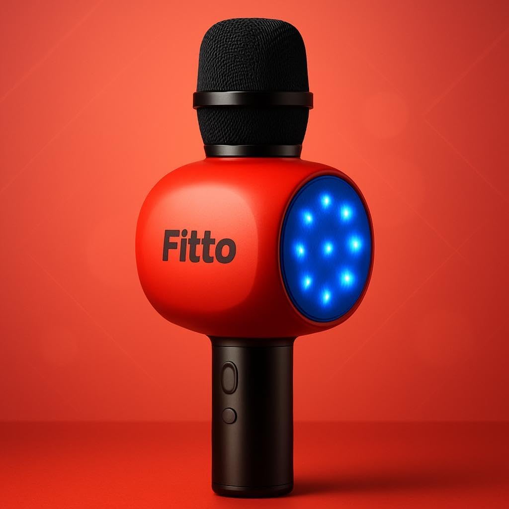 72 Pieces Bluetooth Karaoke Microphone Wireless for Singing (Party – and Performance)