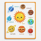 120 Pieces Solar System Educational Stickers for Kids (Planet Wall Decals – Removable Peel and Stick Space Stickers for Classroom & Nursery)