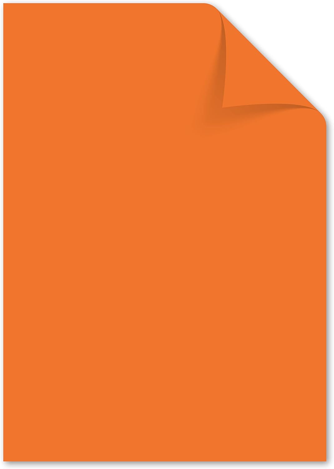 96 Pieces A4 Size Orange Chart Papers for Arts and Crafts (School Projects – Office Use)