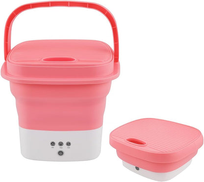 Portable Washing Machine, 5L Capacity, Compact & Lightweight, Ideal for Small Loads, Travel, Apartments, Dorms, & RV Use – Energy-Efficient and Convenient for On-the-Go Cleaning
