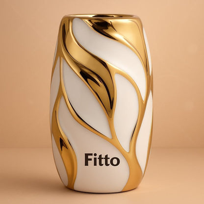 Contemporary Ceramic Flower Vase 9x21cm Home Decor Accent