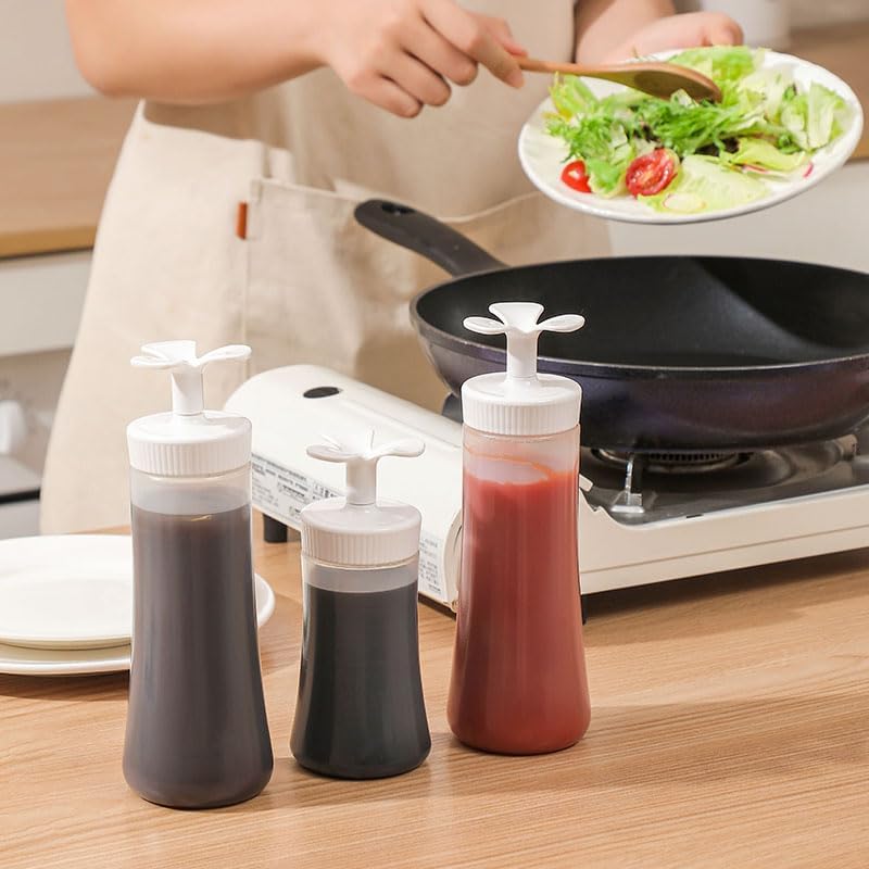 Inverted Squeeze Sauce Bottle 210 ml